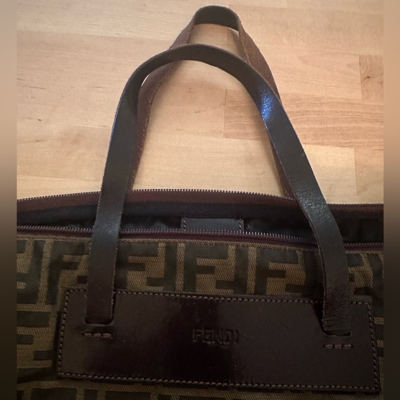 FENDI Boston foldable bag Zucca pattern - Picture 5 of 12